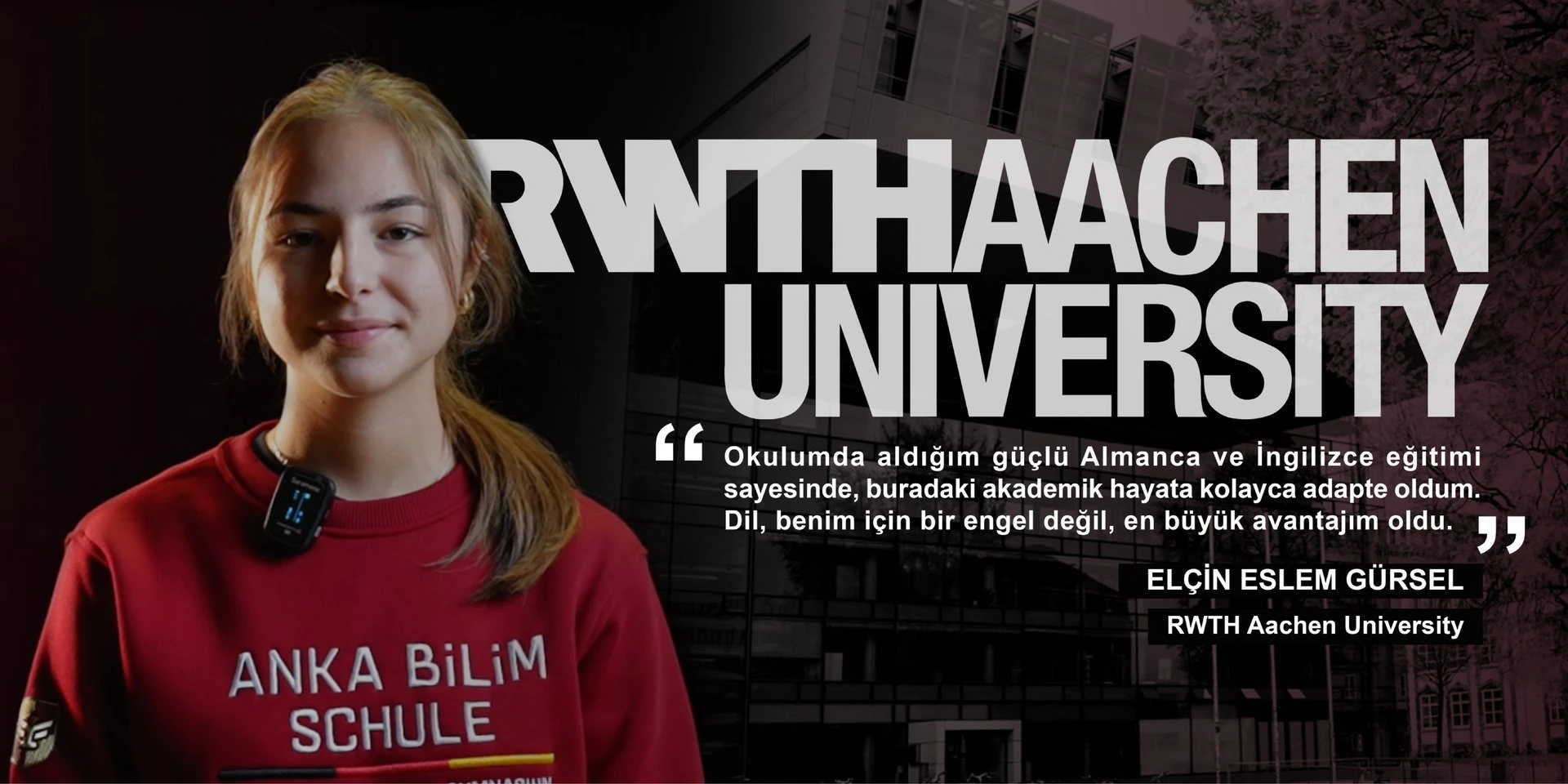 Unser Student ist in Deutschland!